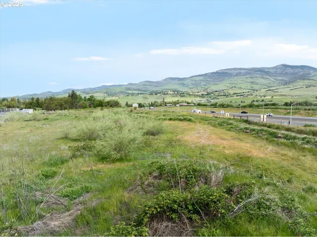 a view of lake with mountain