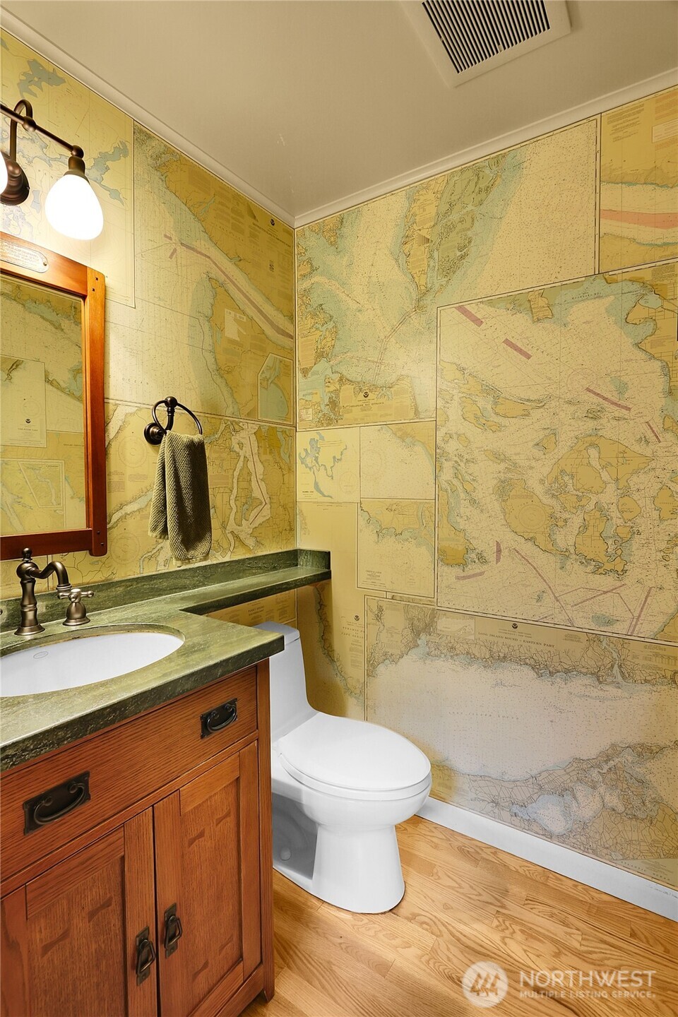 17521 7th Avenue West Bothell, WA 98012 - Photo 17 of 40 a bathroom with a sink and a mirror