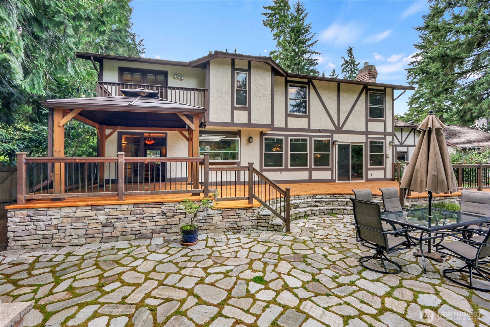 17521 7th Avenue West Bothell, WA 98012 - Photo 30 of 40 front view of a house with a chairs