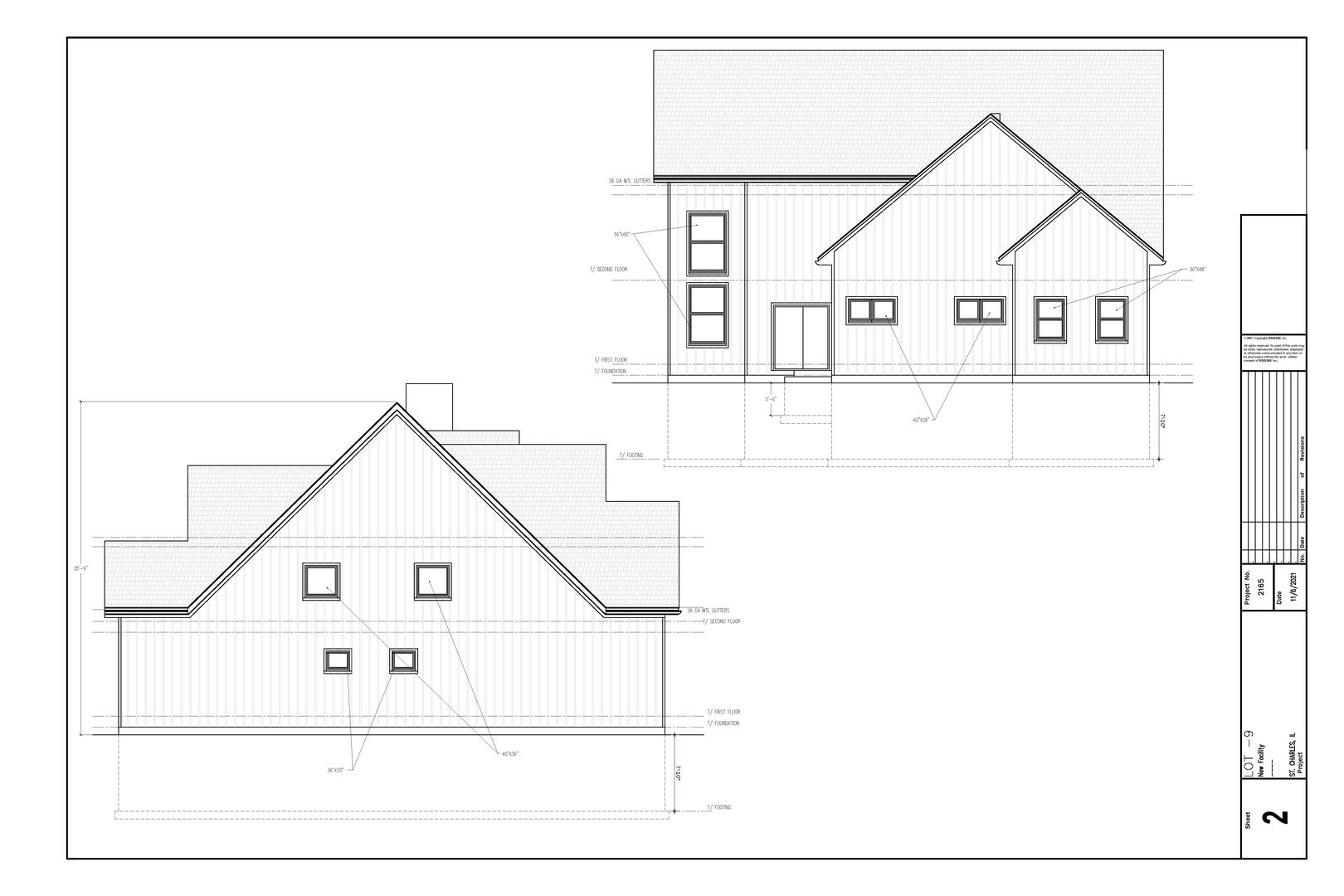 4012 Faith Lane St. Charles, IL 60174 - Photo 24 of 24 view of house with large window