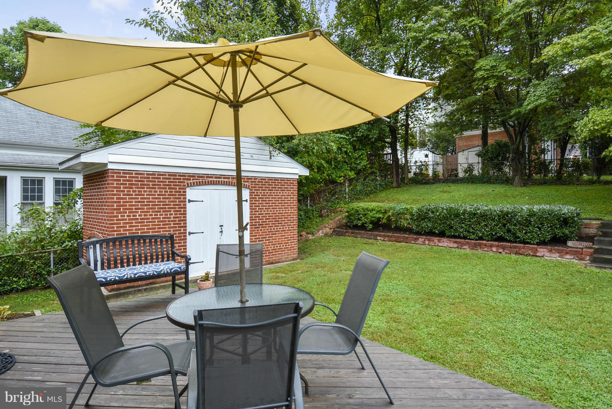 4709 Saul Road Kensington, MD 20895 - Photo 26 of 30 Deck overlooking back yard