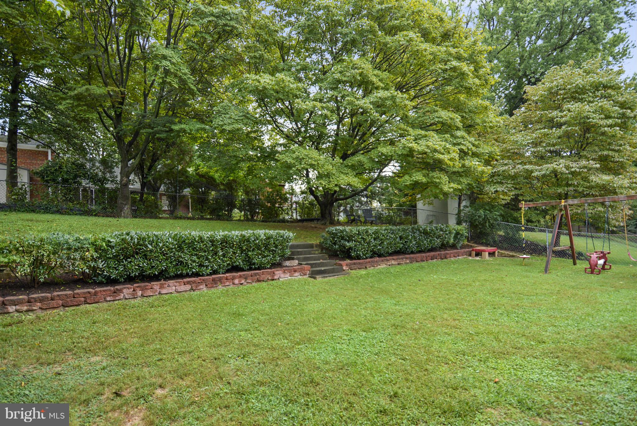 4709 Saul Road Kensington, MD 20895 - Photo 27 of 30 Two-tiered back yard