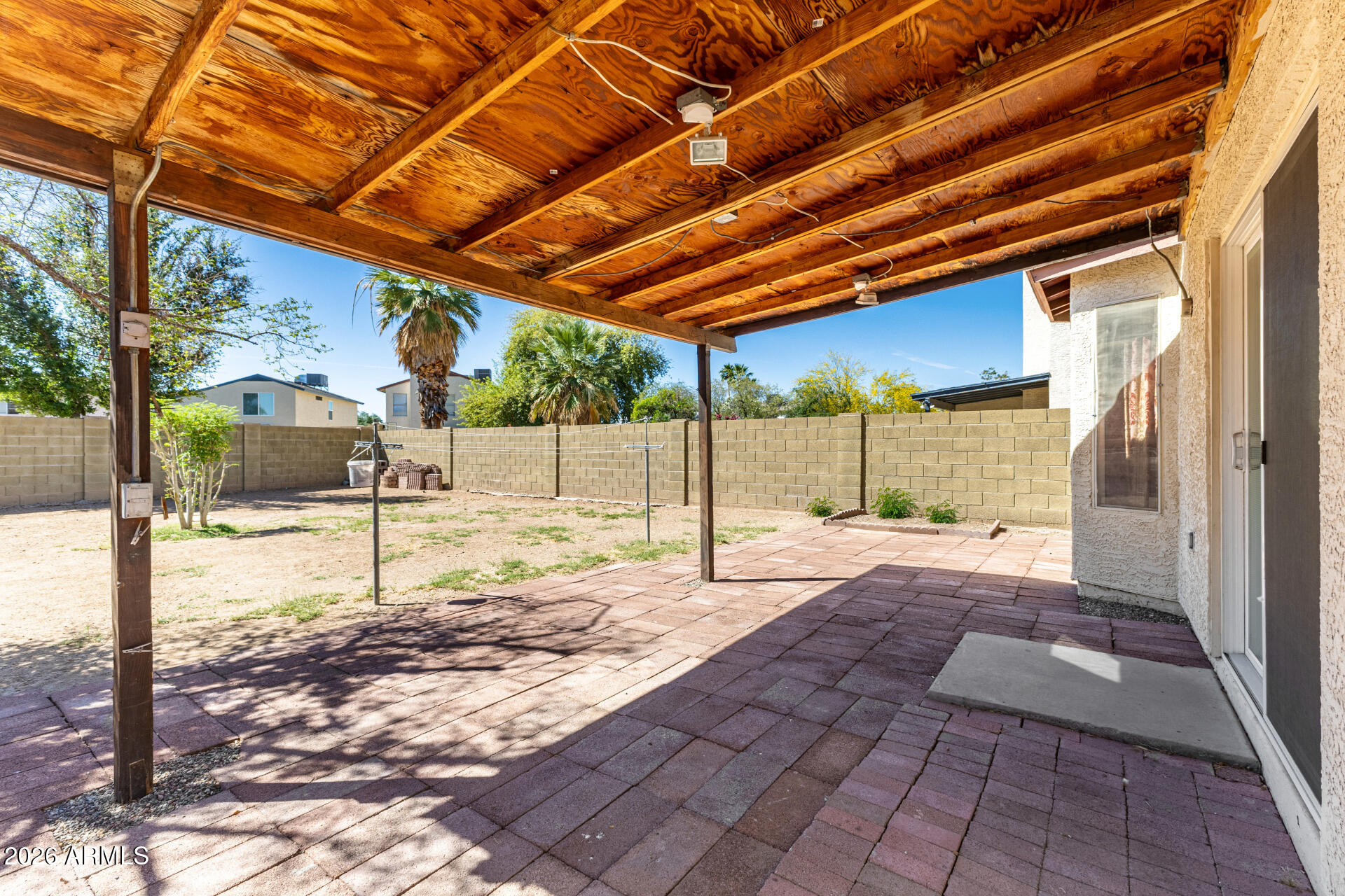4741 West Marco Polo Road Glendale, AZ 85308 - Photo 23 of 32 a view of a backyard of a house