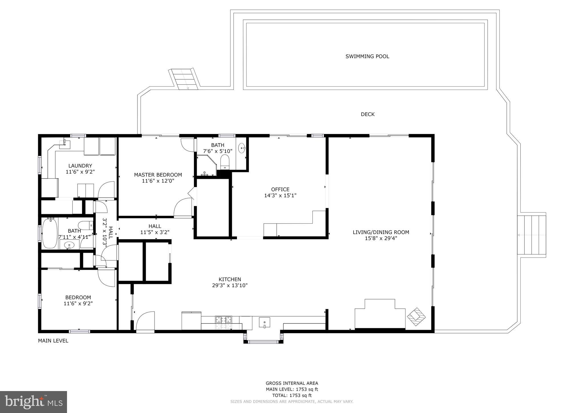 1323 South Seneca Road Baltimore, MD 21220 - Photo 43 of 43 Floor Plan