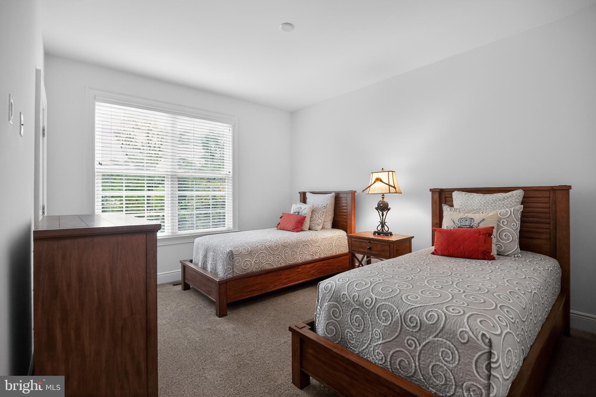 1031 Coates Road Jenkintown, PA 19046 - Photo 34 of 66 a bedroom with two beds and a window