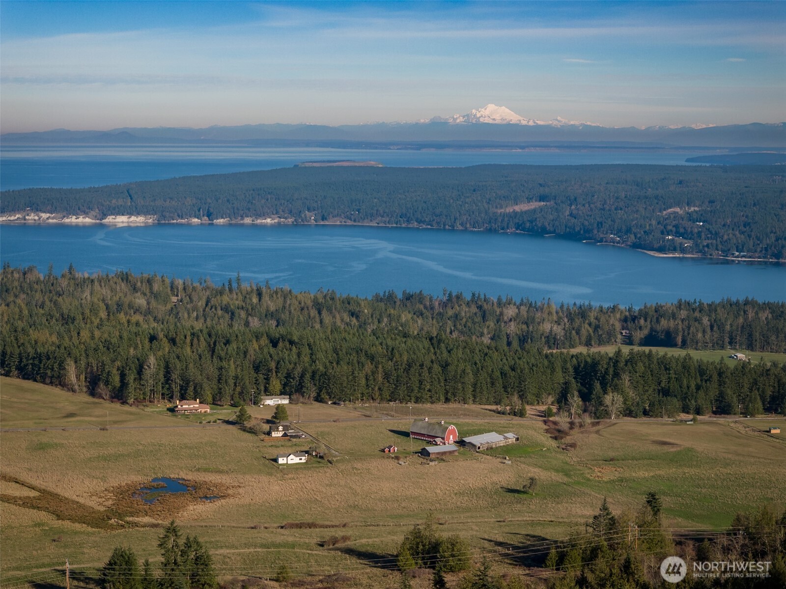855 Louella Heights Road Sequim, WA 98382 - Photo 2 of 40 a view of a dry yard with green space