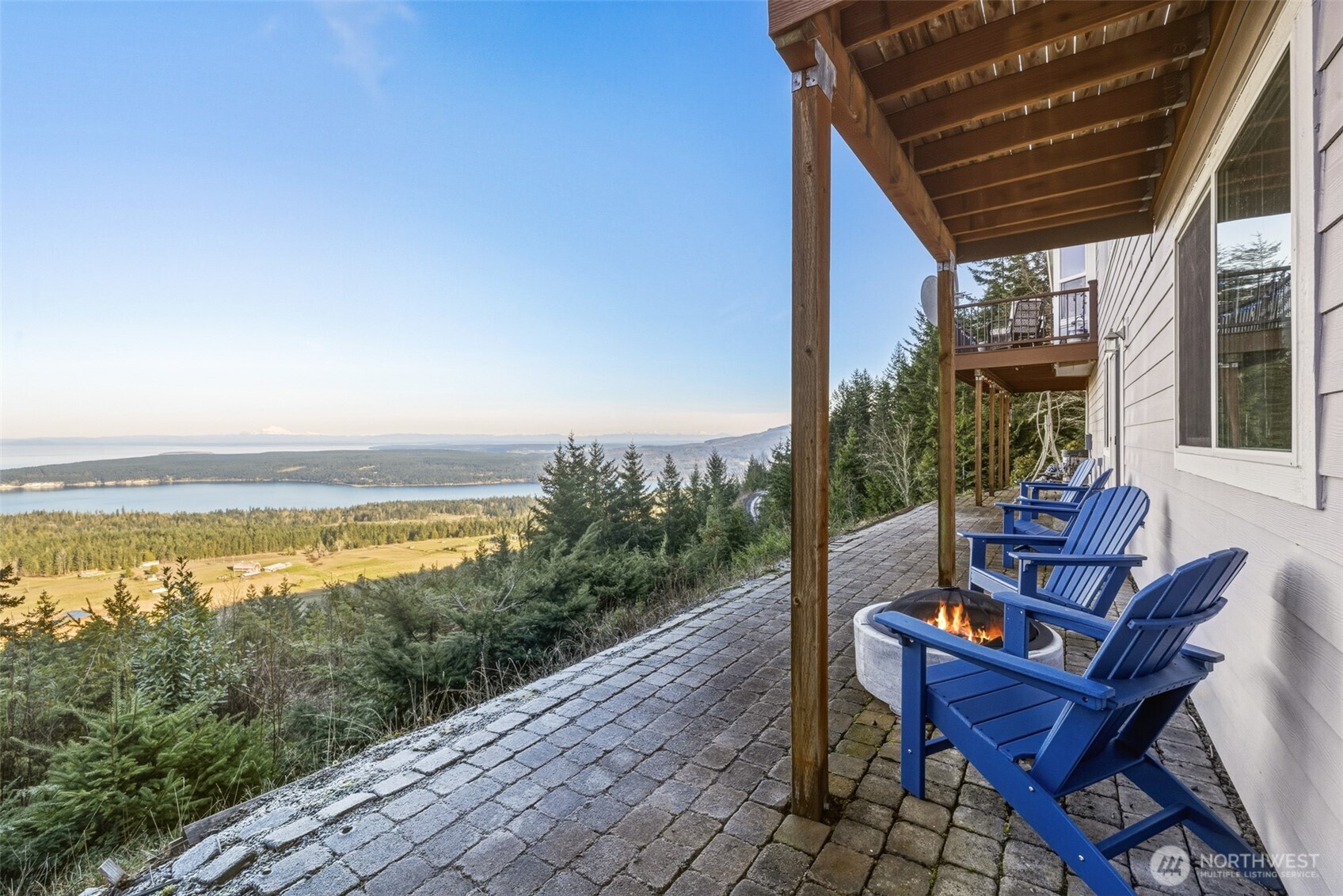 855 Louella Heights Road Sequim, WA 98382 - Photo 37 of 40 a view of a terrace with sitting area