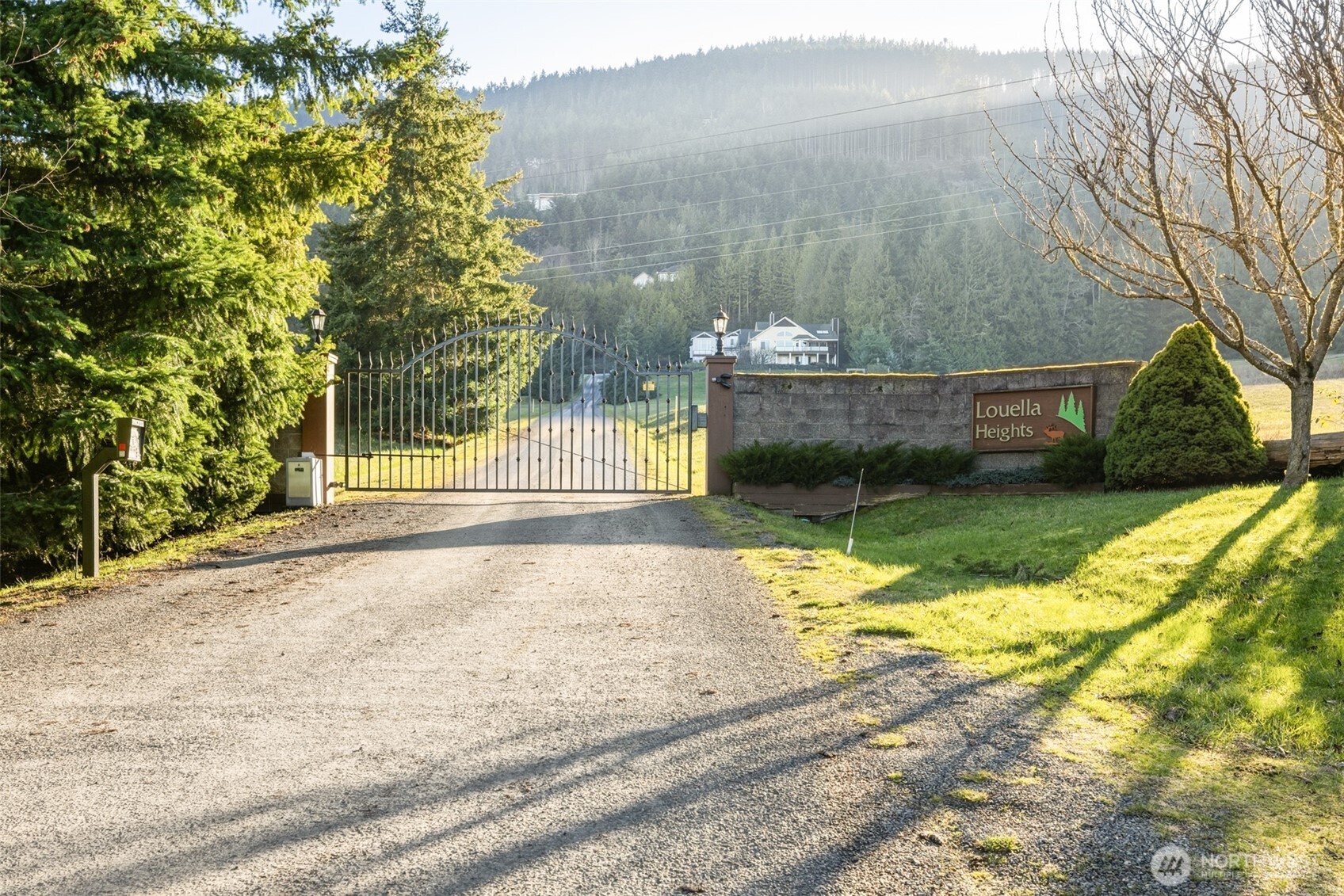 855 Louella Heights Road Sequim, WA 98382 - Photo 40 of 40 a view of a backyard of the house