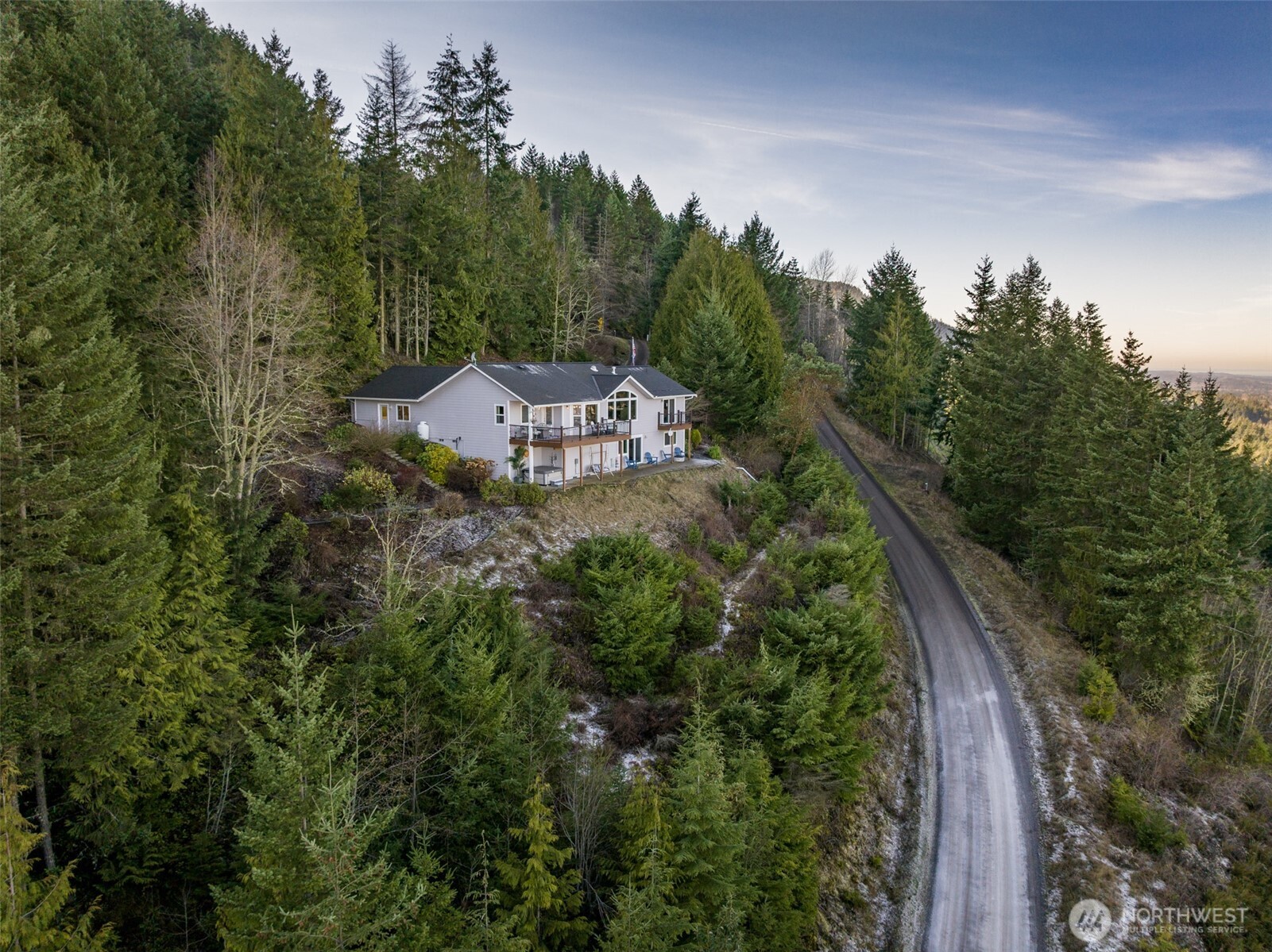 855 Louella Heights Road Sequim, WA 98382 - Photo 4 of 40 a view of a house with a yard