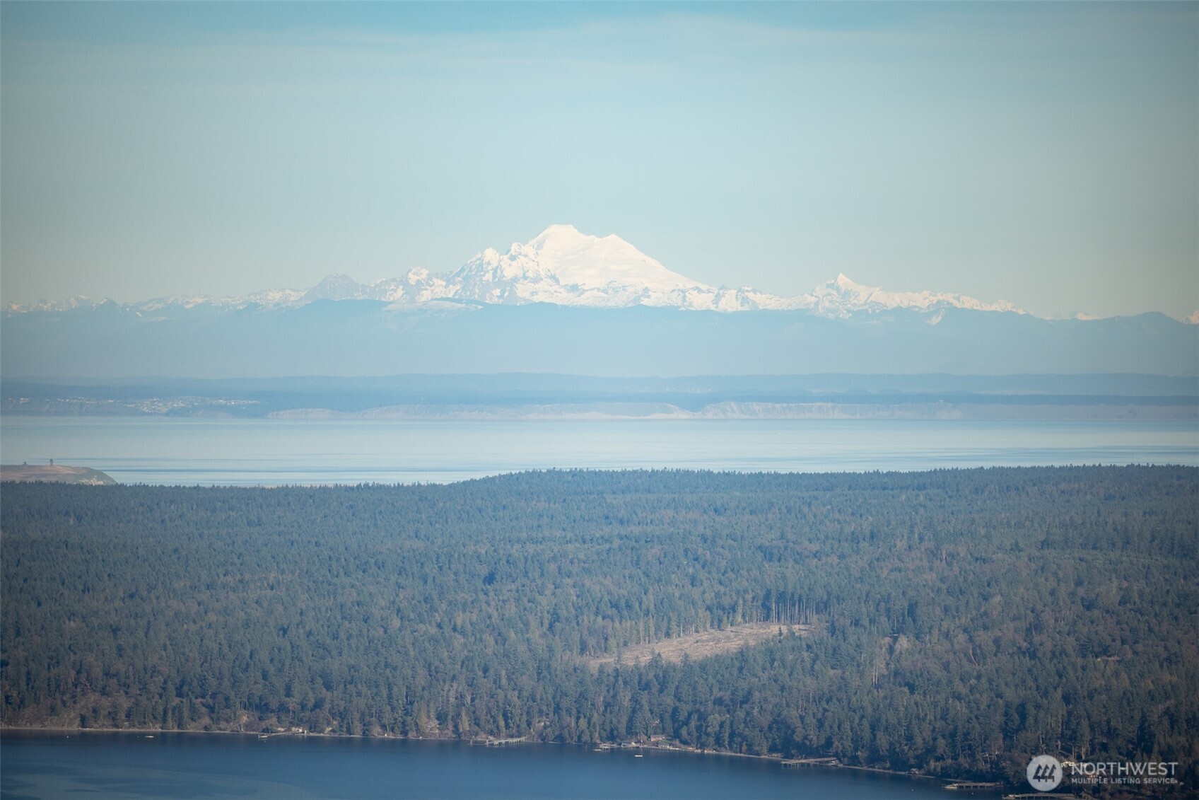 855 Louella Heights Road Sequim, WA 98382 - Photo 5 of 40 a view of ocean and a mountain
