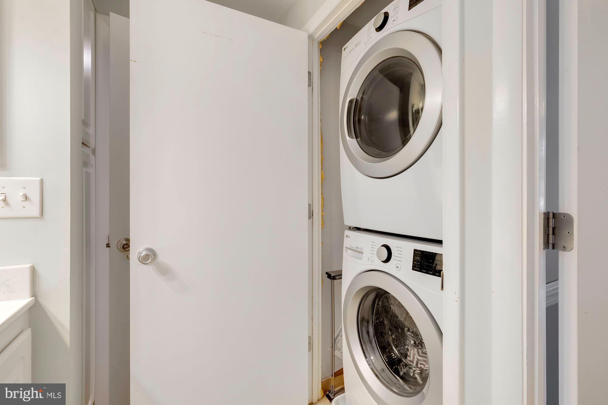 350 G Street Southwest, Unit N109 Washington, DC 20024 - Photo 21 of 29 Laundry in unit