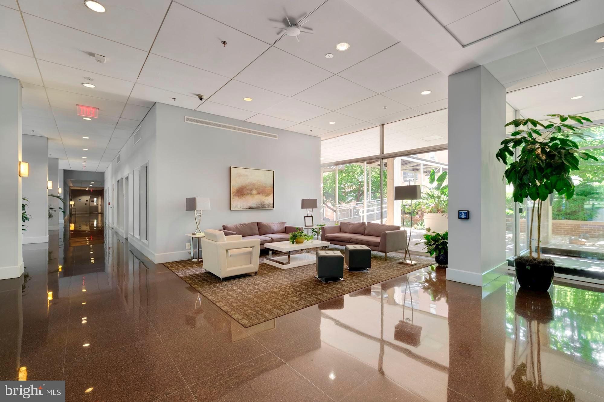 350 G Street Southwest, Unit N109 Washington, DC 20024 - Photo 25 of 29 Main building lobby