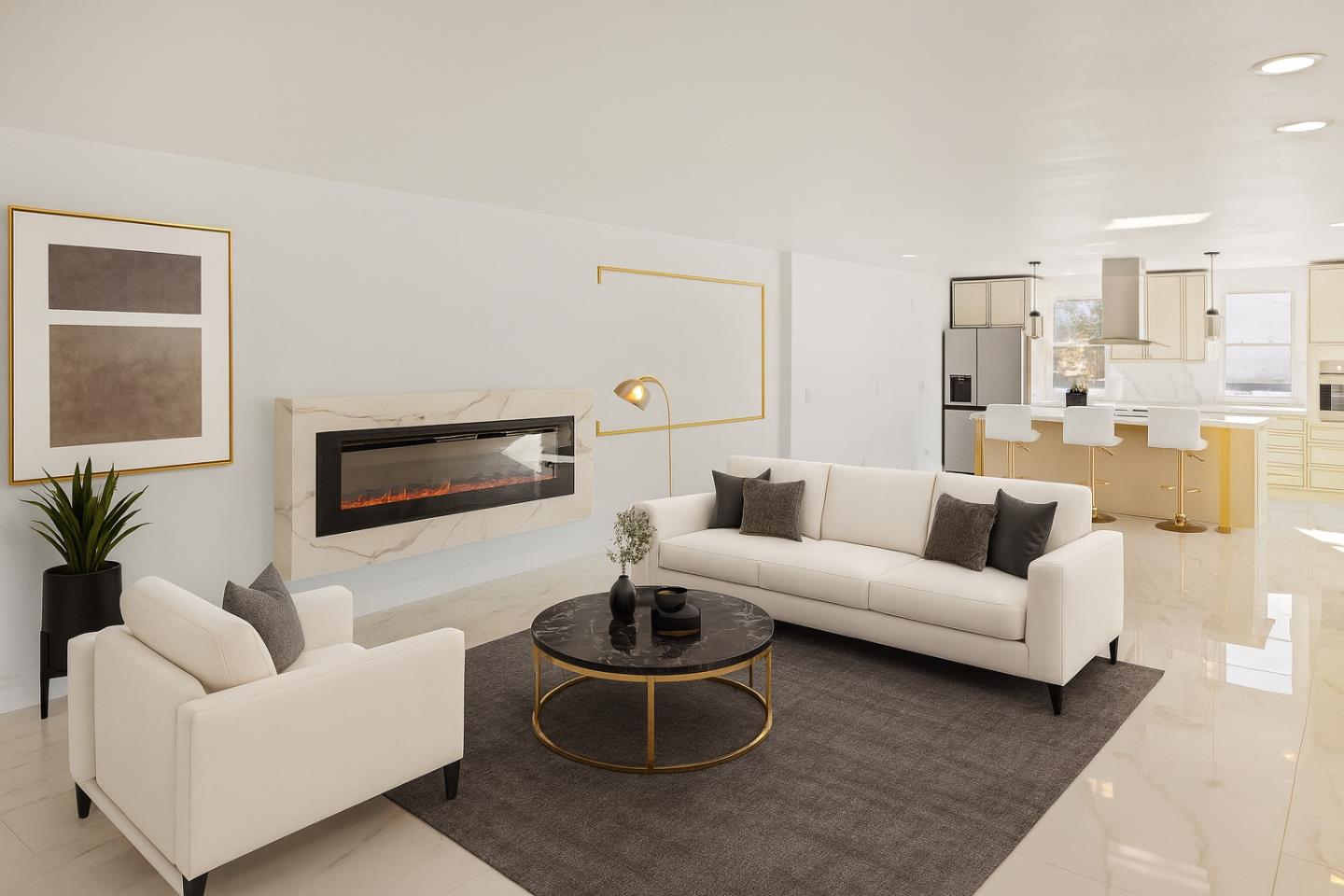 451 Laureles Grade Carmel Valley, CA 93924 - Photo 3 of 11 a living room with furniture and a flat screen tv