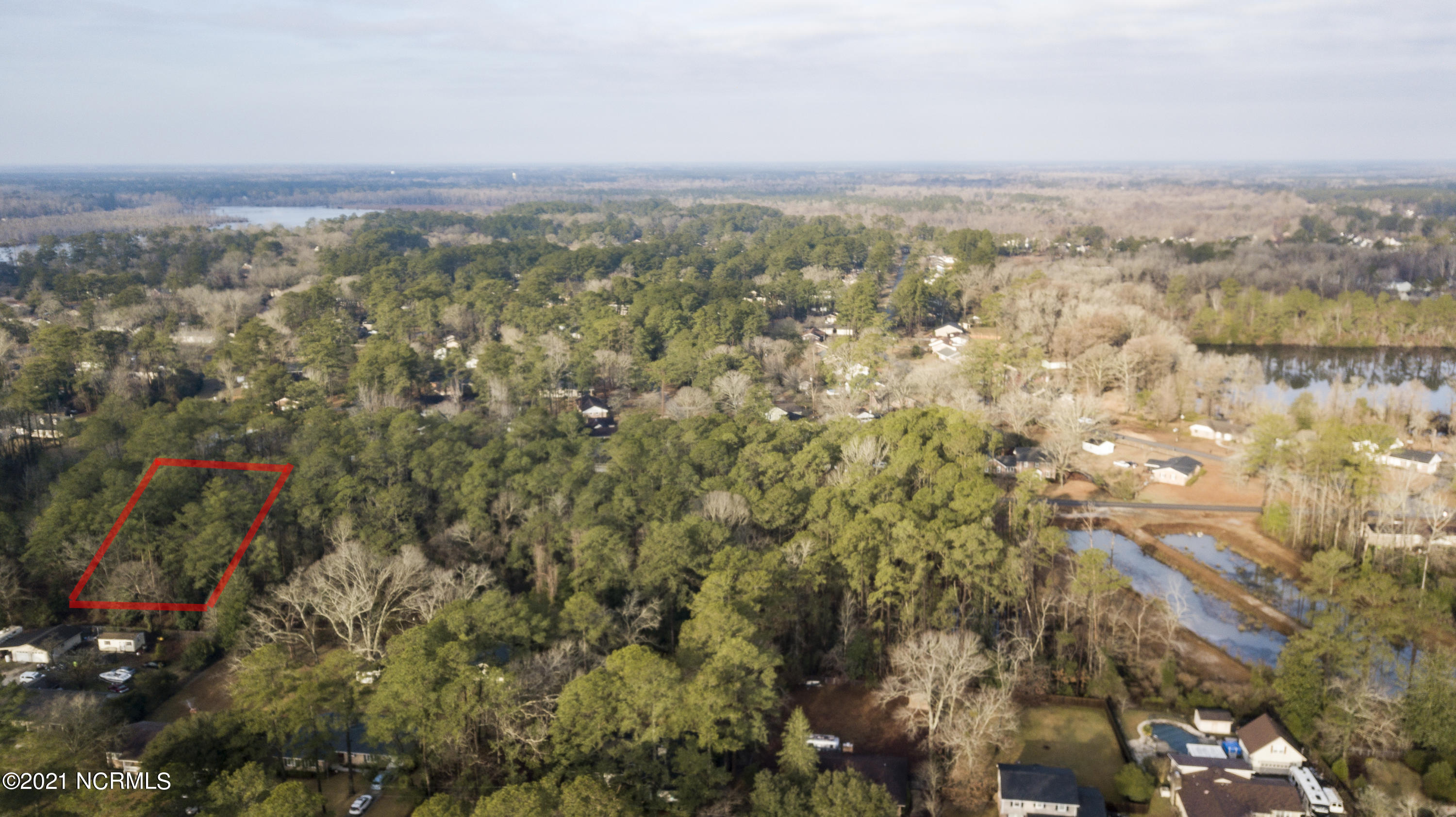 6 Hawthorne Road New Bern, NC 28562 - Photo 3 of 12 Lot 6 Aerial
