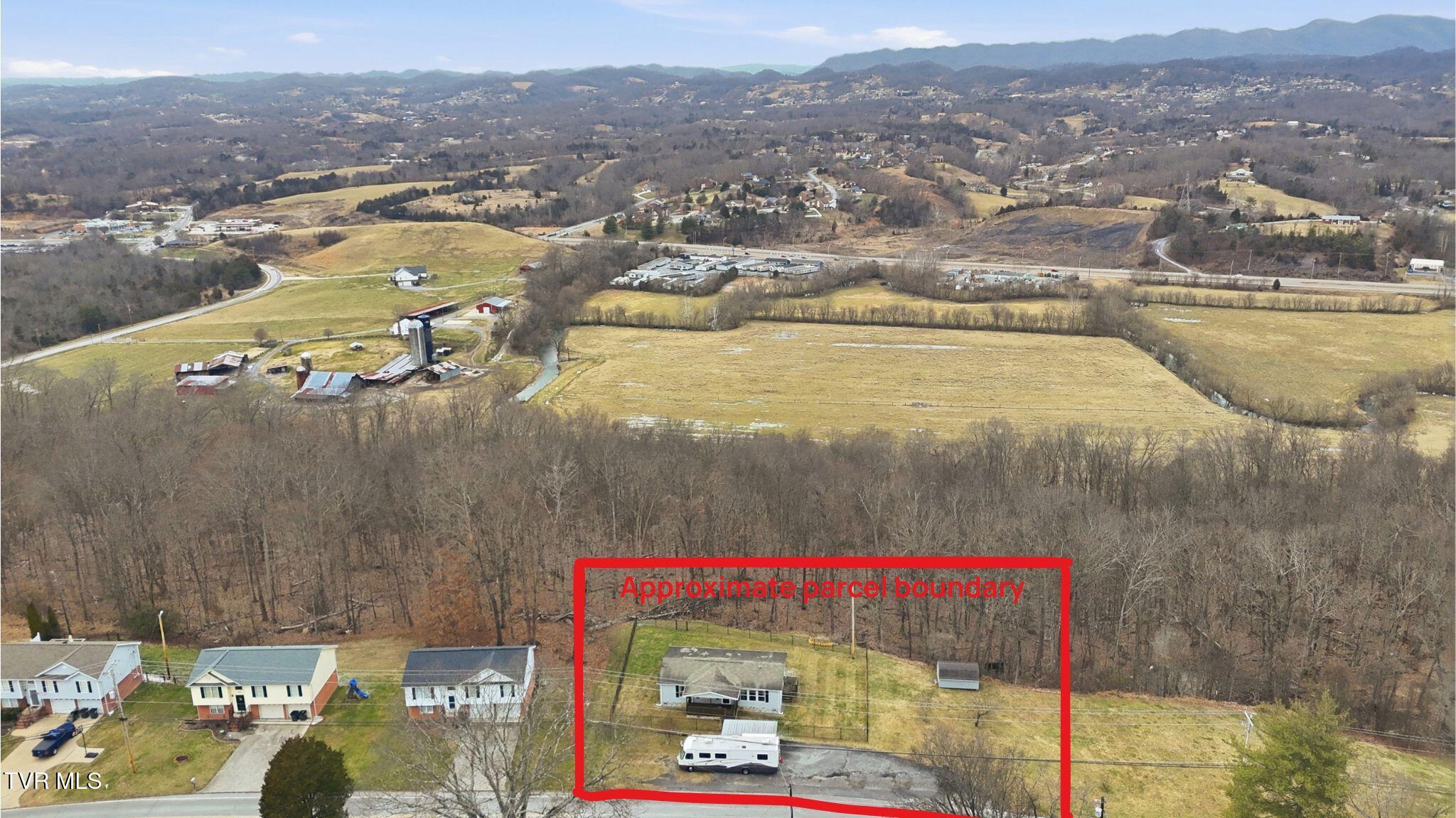 5634 Orebank Road Kingsport, TN 37664 - Photo 27 of 29 Drone parcel view