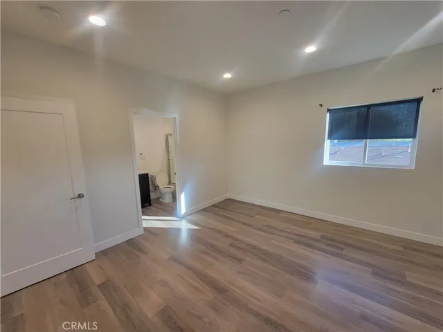 a view of a closet area