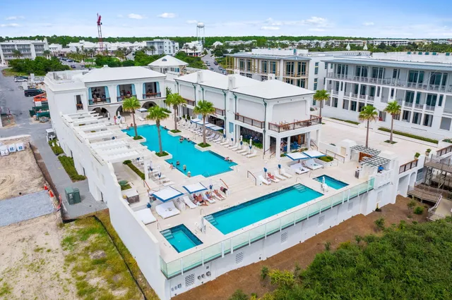 a balcony with furniture and garden view