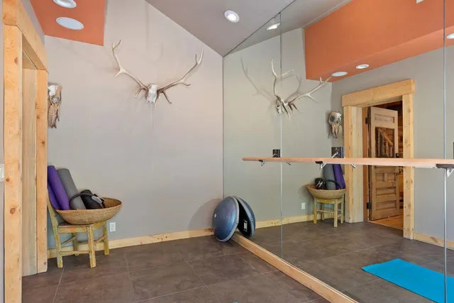 a view of front door