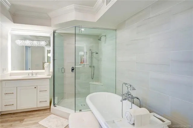 a room with gym equipment and a view of living room