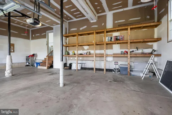 a view of store room with racks