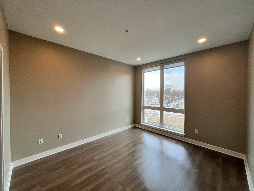 625 South Goodman Street, Unit 310 Rochester, NY 14620 - Photo 5 of 13 Typical 1-bedroom, 1-bathroom apartment bedroom wi
