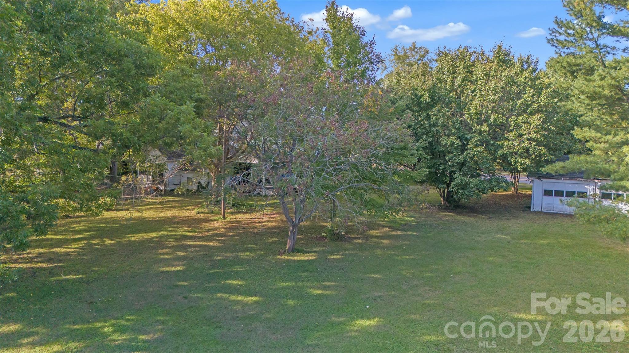 208 East Main Street Cleveland, NC 27013 - Photo 21 of 48 a view of a trees with a yard