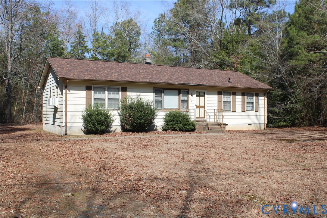 7421 Adkins Road Charles City, VA 23030 - Photo 11 of 14 a house view with a outdoor space