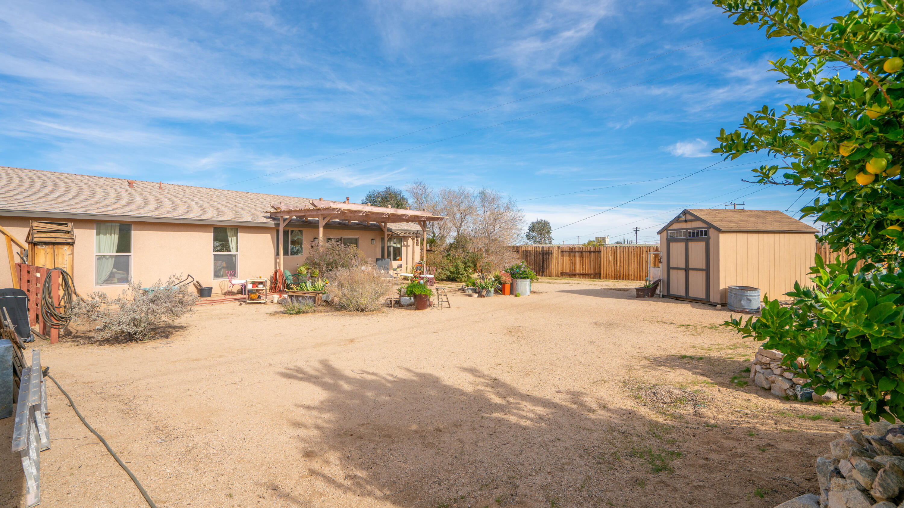 61869 Grand View Circle Joshua Tree, CA 92252 - Photo 29 of 34 Backyard 1