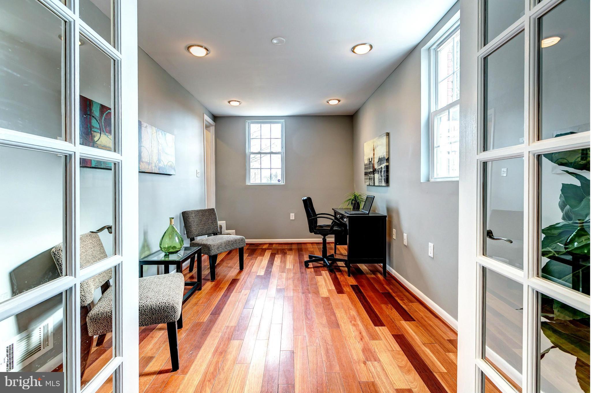 4120 Colby Road Pikesville, MD 21208 - Photo 5 of 30 French Doors Lead To Den