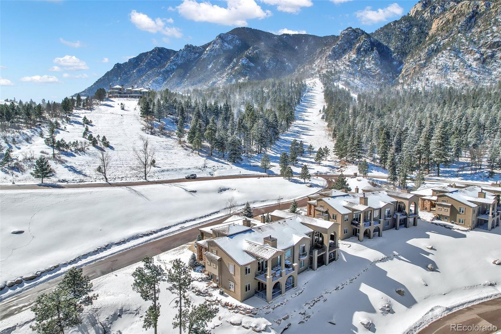 968 Summer Spring View Colorado Springs, CO 80906 - Photo 40 of 40 a view of multiple houses with a yard