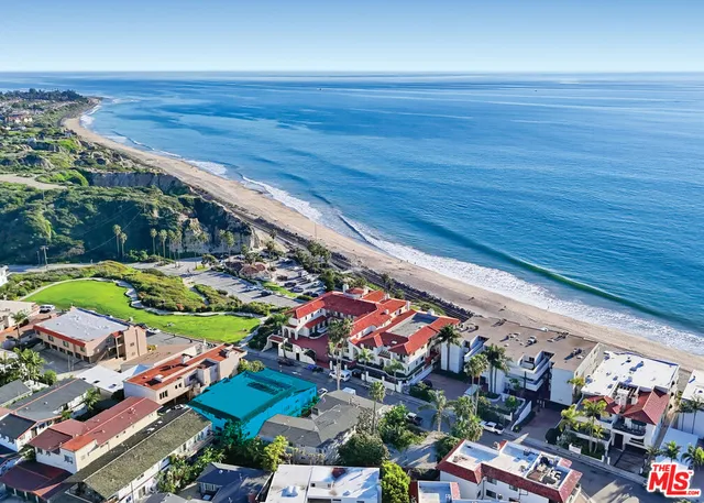 an outdoor space with lots of fruit and green space