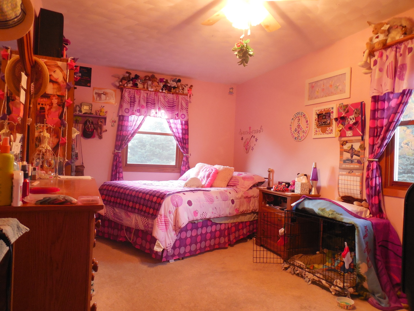 6472 Penrose Road Fulton, IL 61252 - Photo 13 of 21 a bed room with a bed and a couch