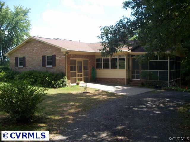 151 Wilson Farm Road Keysville, VA 23947 - Photo 2 of 10 a view of backyard of house with green space