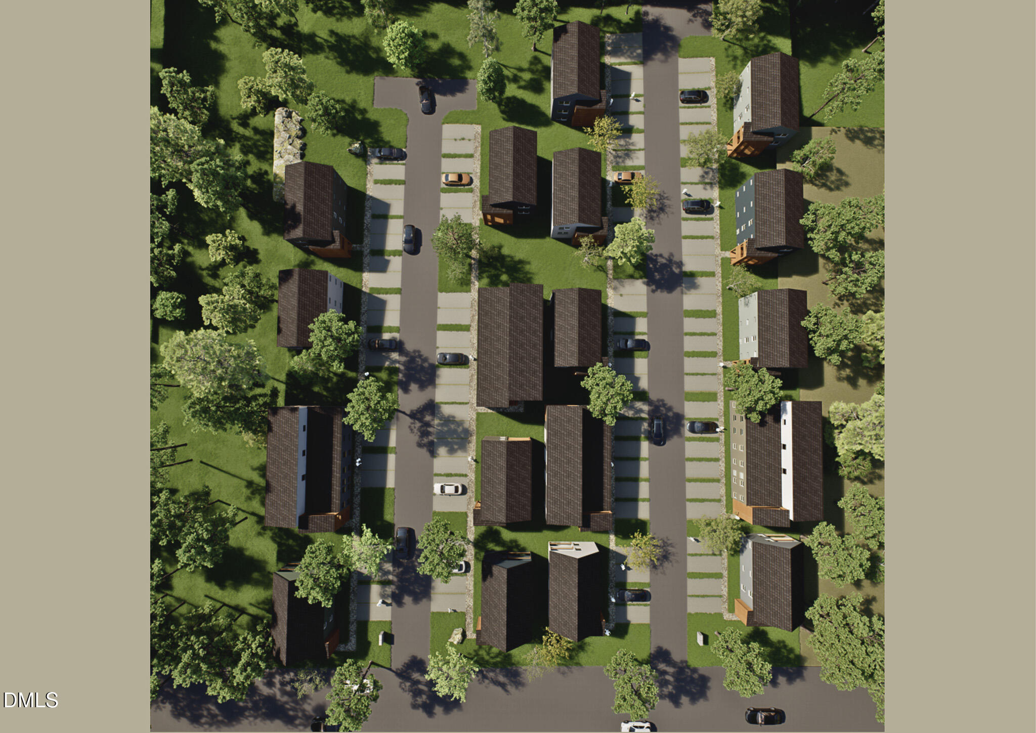 1101 Camden Avenue, Unit A Durham, NC 27701 - Photo 13 of 23 an aerial view of multiple house