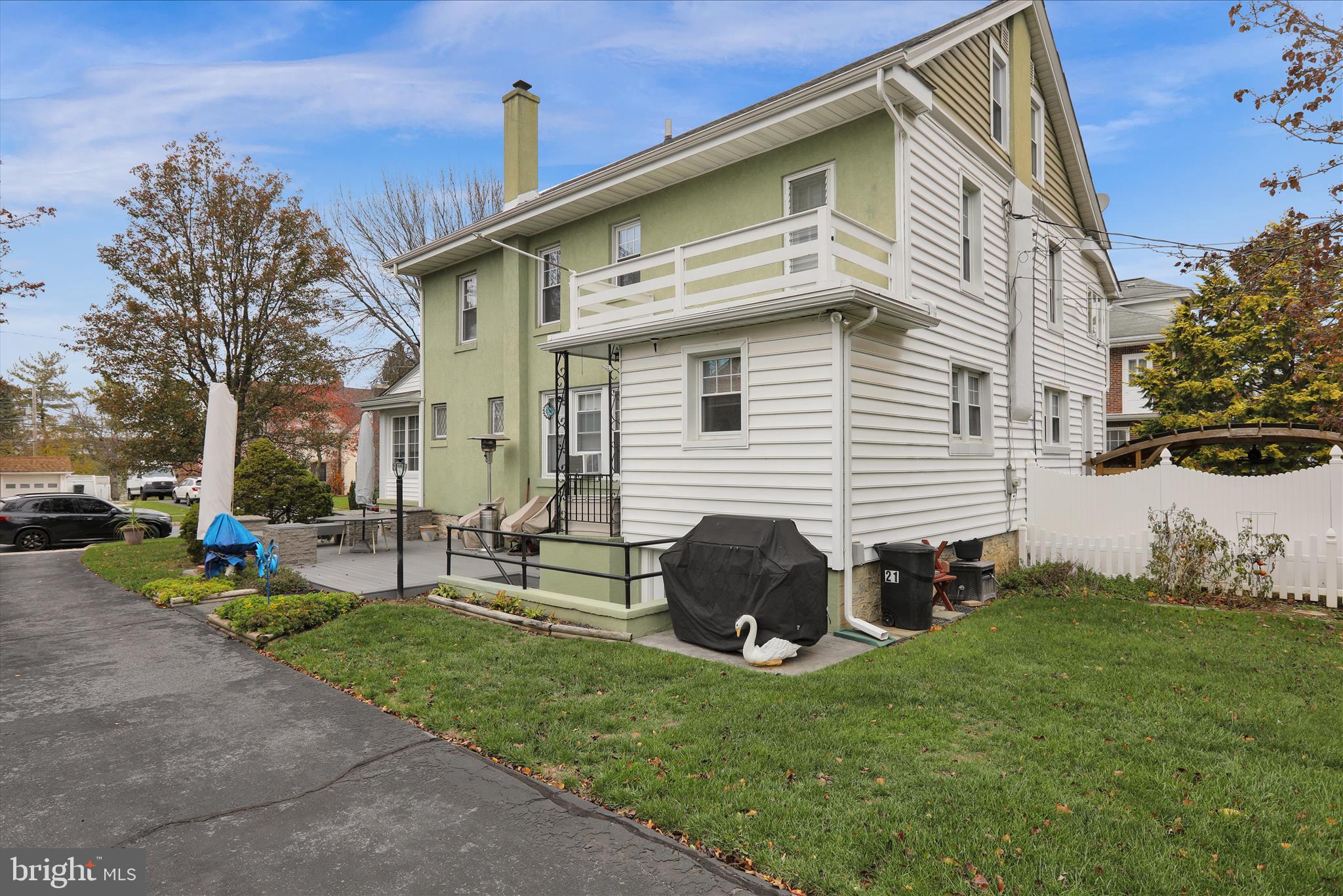 21 Woodland Road Reading, PA 19610 - Photo 32 of 39 a view of a house with a backyard