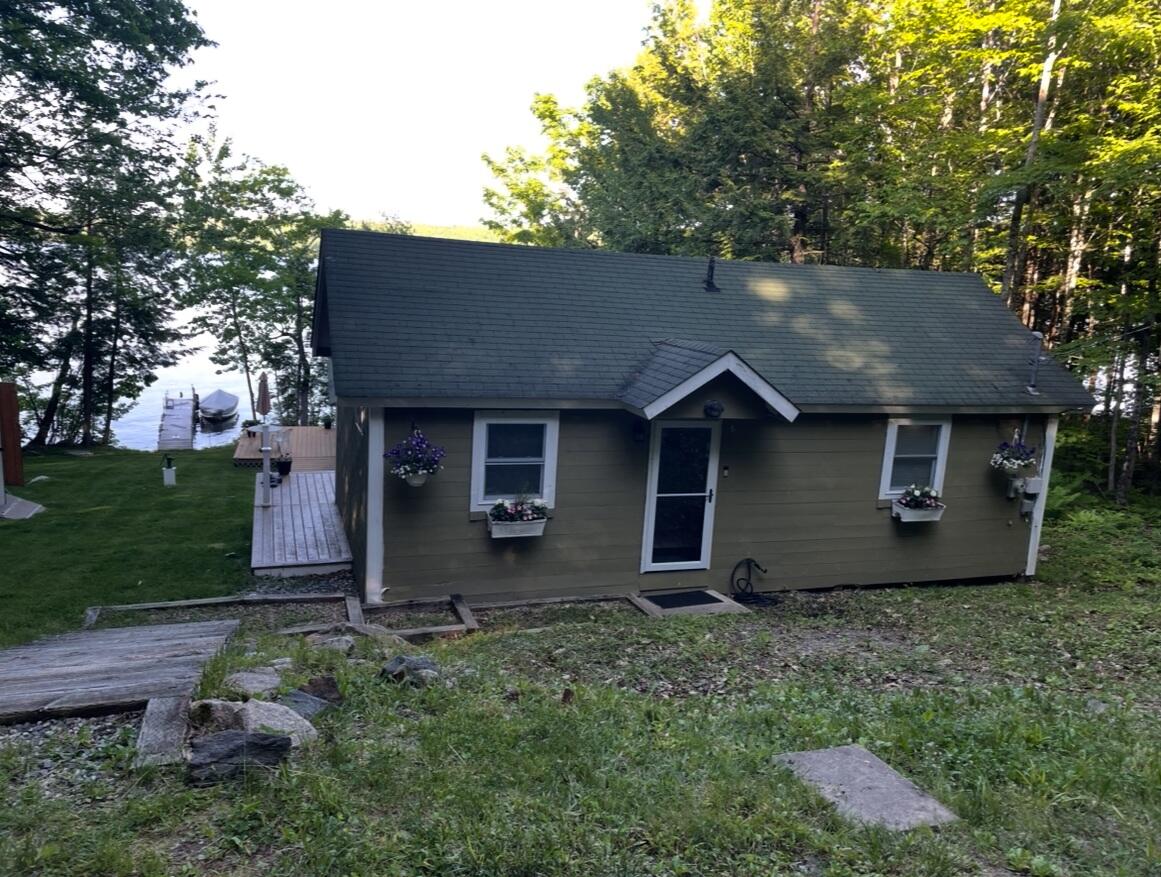 175 Azwelikit Road Casco, ME 04015 - Photo 45 of 55 house view from parking area by road