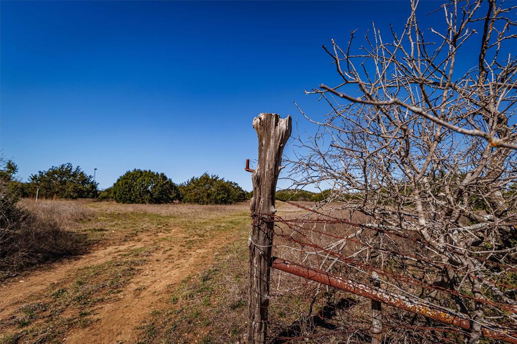 Tbd Straws Mill Road Gatesville, TX 76528 - Photo 3 of 39 a view of a dry yard with wooden fence and plants