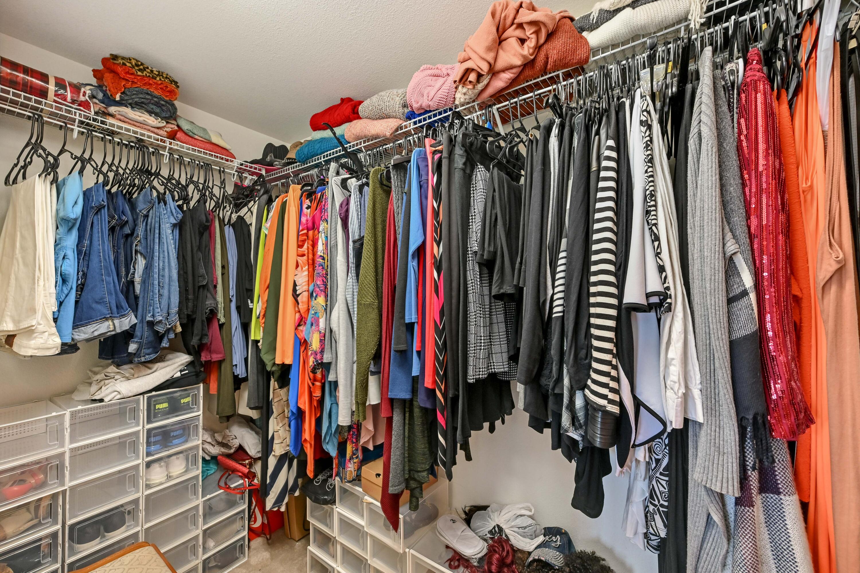 12248 West Virginia Circle, Unit 7 Franklin, WI 53132 - Photo 18 of 28 Primary BDRM 1st Walk In Closet