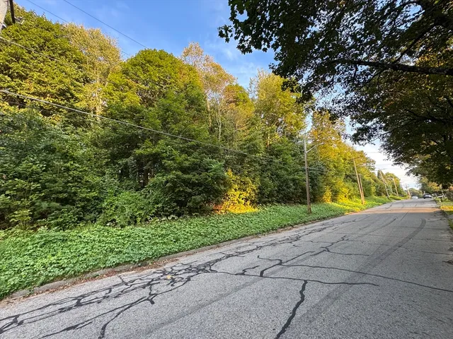 a view of a yard and basketball court