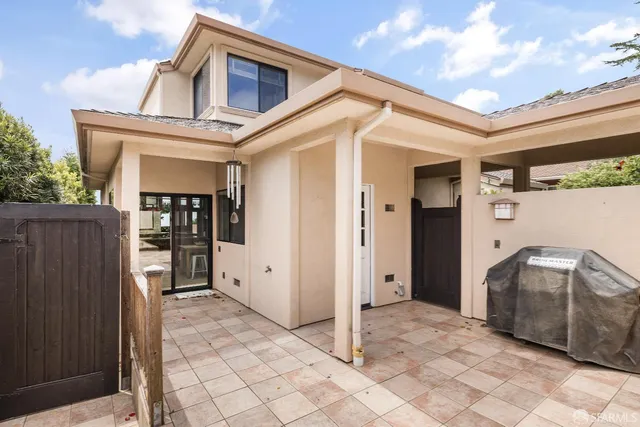 a view of a car garage door