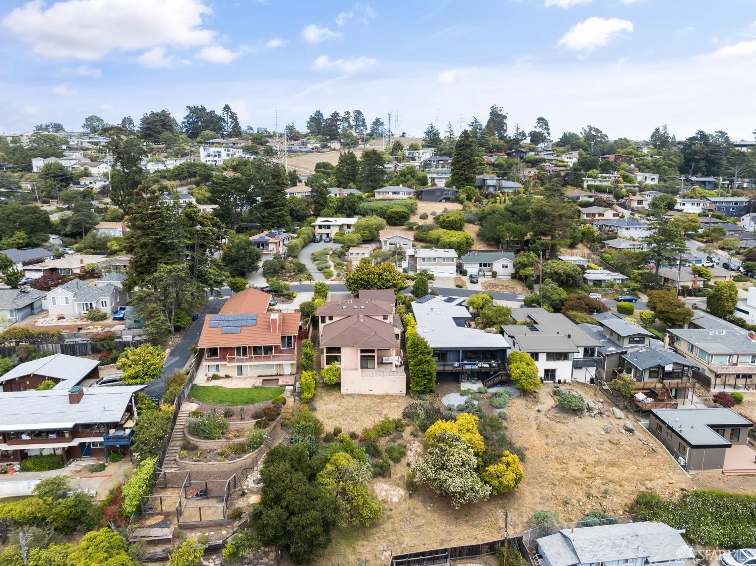 855 Bates Avenue El Cerrito, CA 94530 - Photo 48 of 48 an aerial view of residential houses with outdoor space