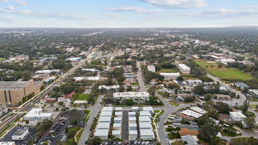 100 Waverly Way, Unit 403 Clearwater, FL 33756 - Photo 45 of 49 an aerial view of multiple house
