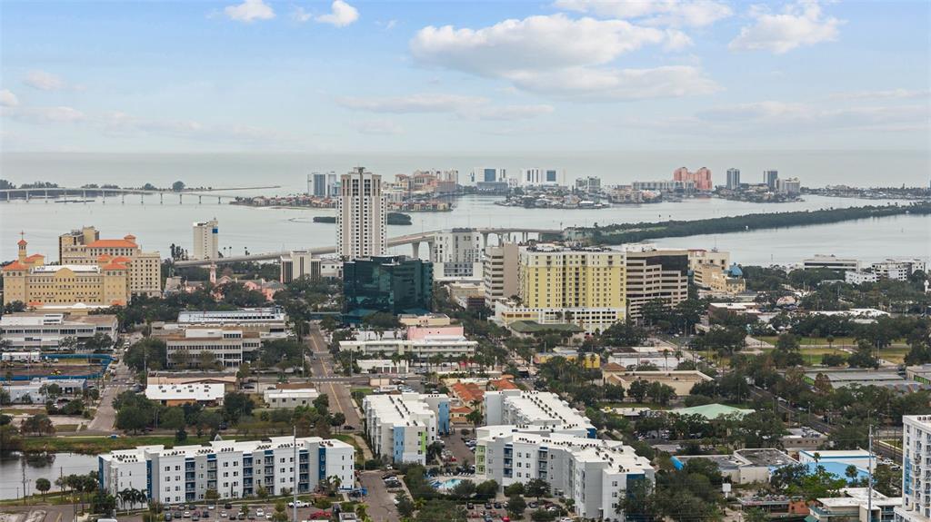 100 Waverly Way, Unit 403 Clearwater, FL 33756 - Photo 46 of 49 a view of a city and lake
