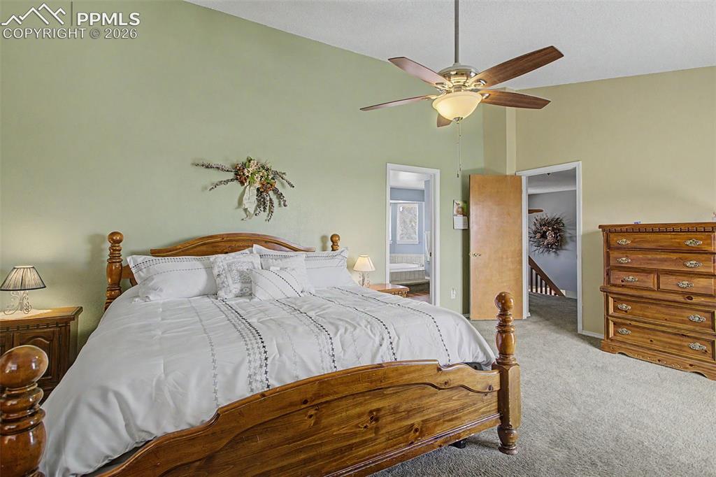 2345 Ramsgate Terrace Colorado Springs, CO 80919 - Photo 23 of 46 Upper level Primary bedroom.