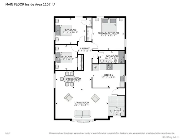 a picture of a floor plan