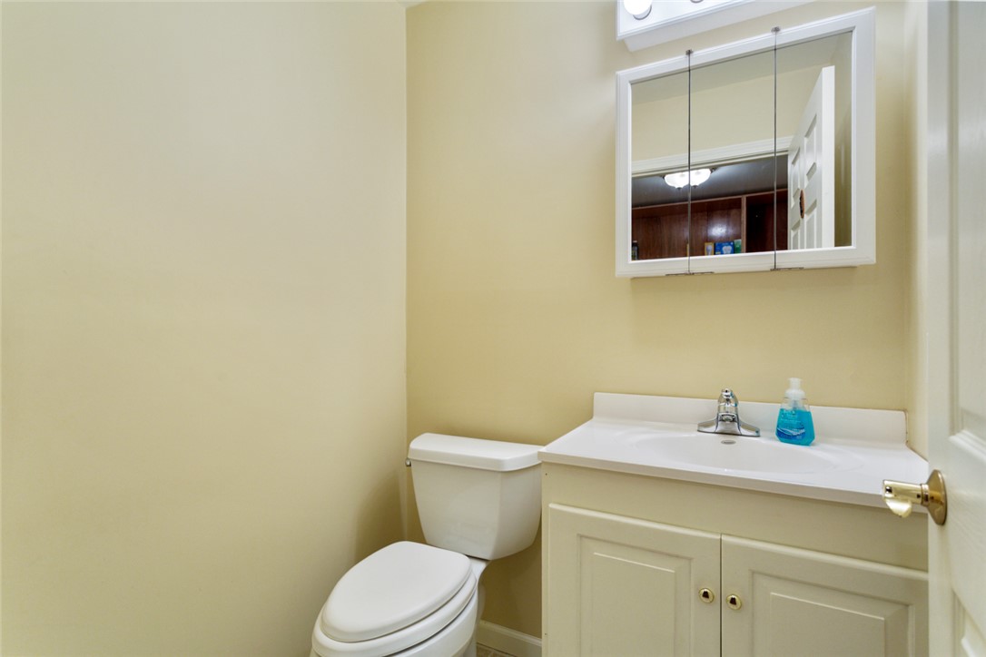 621 Burns Mill Road West Union, SC 29696 - Photo 22 of 45 Functional bathroom featuring a vanity with integrated sink and mirrored medicine cabinet.