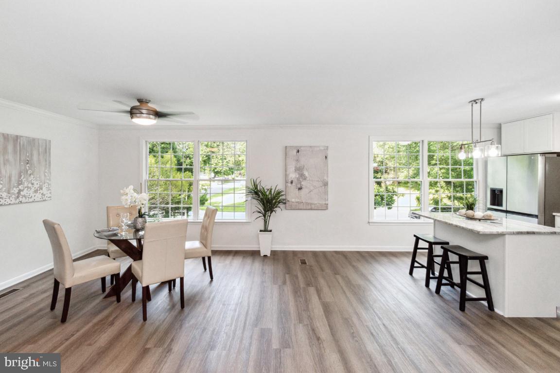 228 Falcon Drive Pasadena, MD 21122 - Photo 12 of 51 DINING AREA OPEN TO KITCHEN