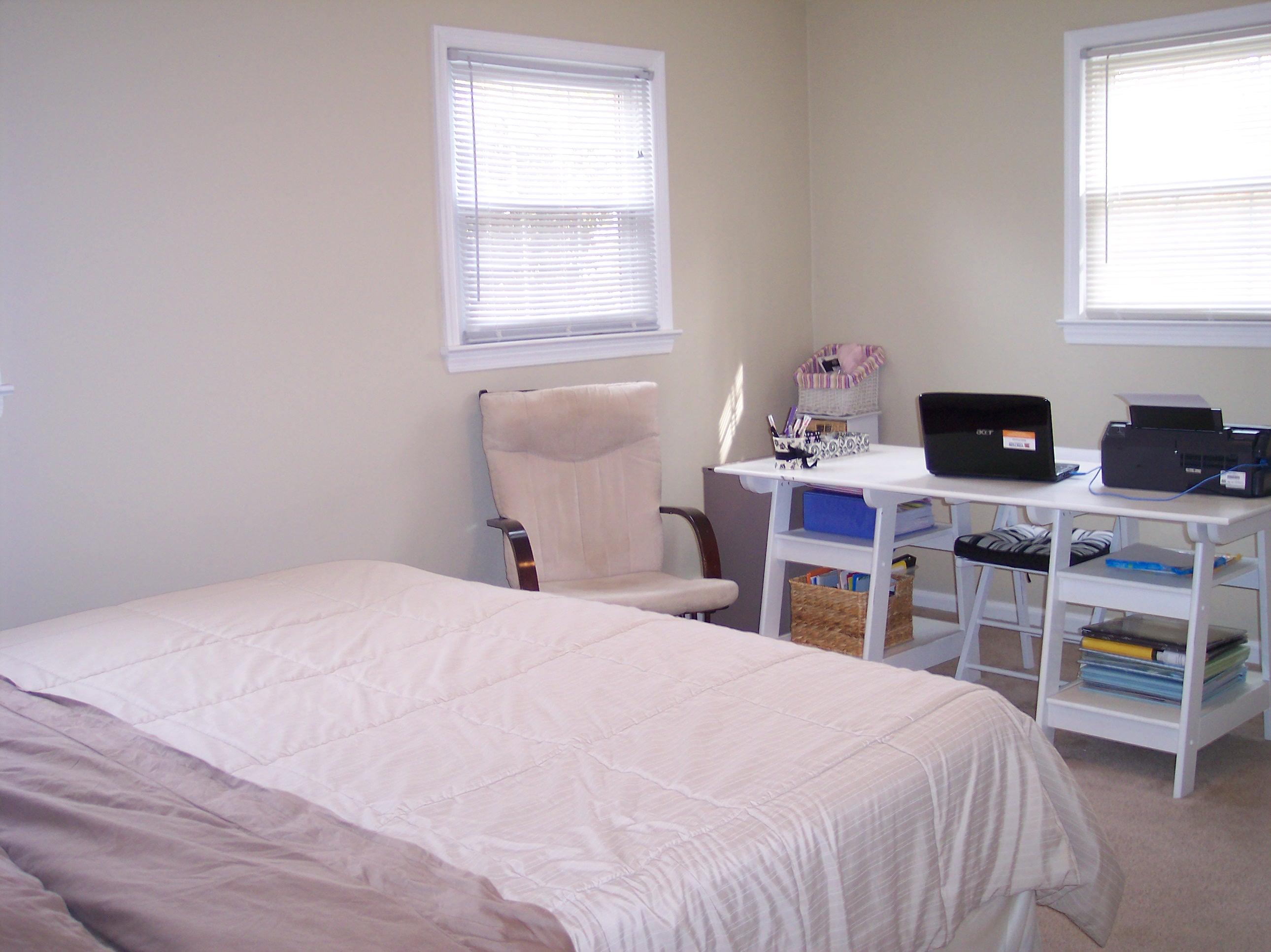 289 Scalybark Drive Blue Ridge, VA 24064 - Photo 36 of 73 a bedroom with a bed and a desk