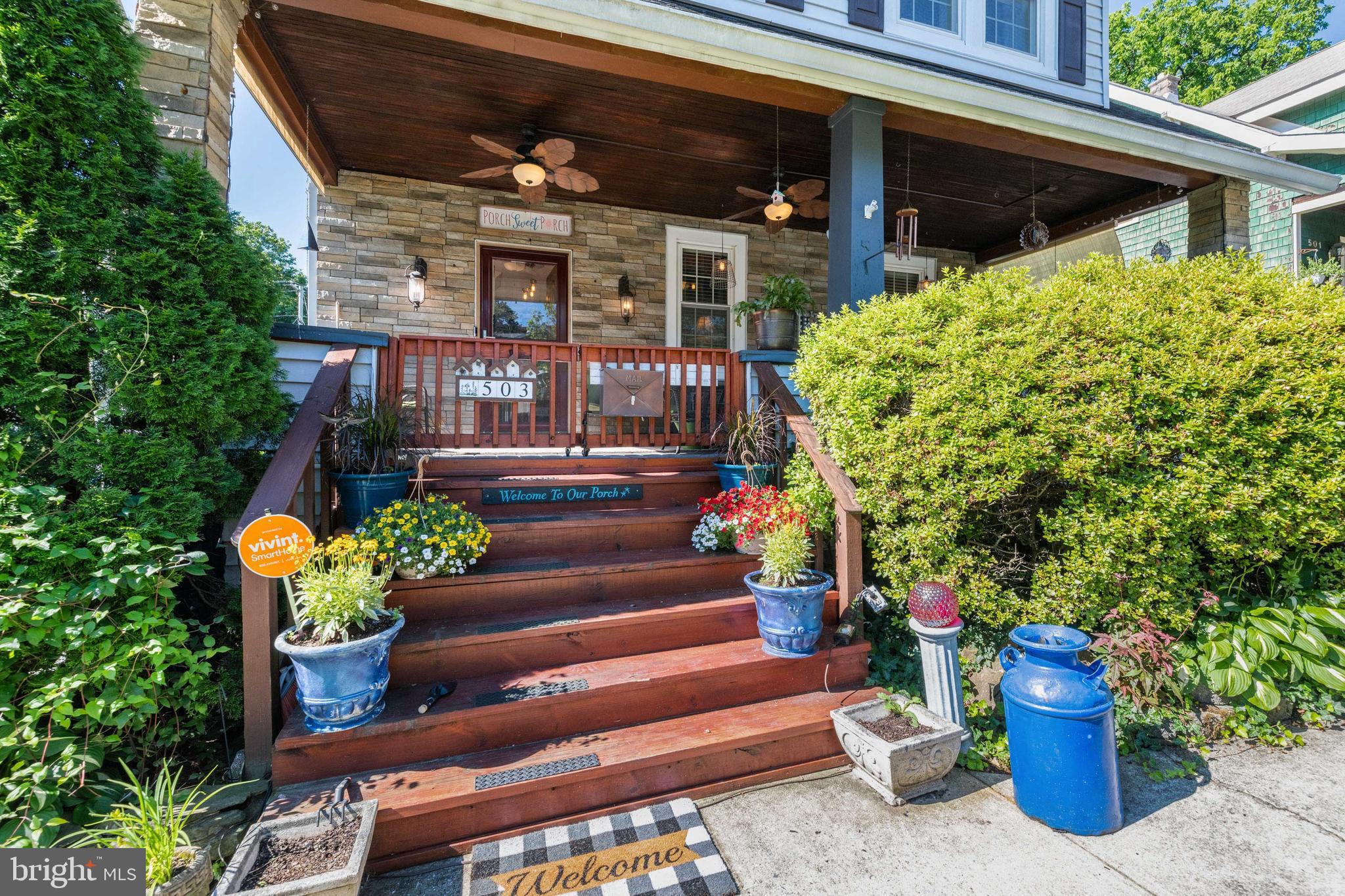 503 Hollen Road Baltimore, MD 21212 - Photo 4 of 42 Steps to Front Porch