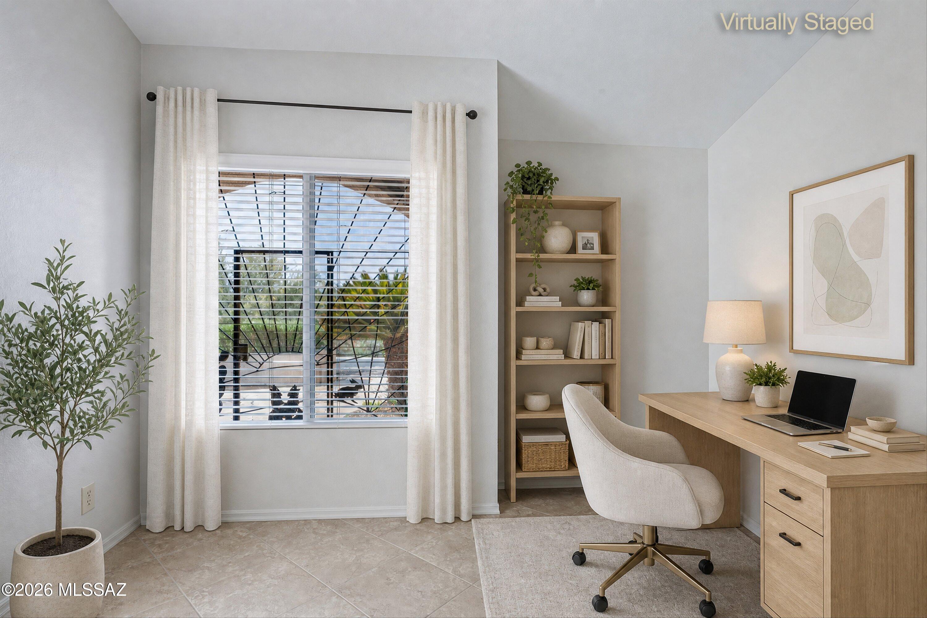 36972 South Highland Ridge Drive Tucson, AZ 85739 - Photo 10 of 50 Staged Den/Office
